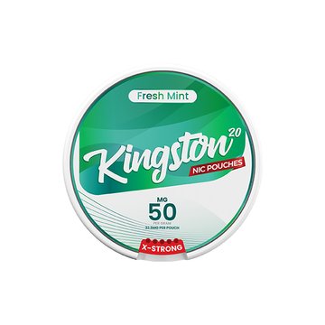 Bolsas de nicotina Kingston de 50 mg (20 bolsas)