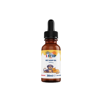1 Step CBD 30000mg CBD Natural Pet Hemp Oil 30ml
