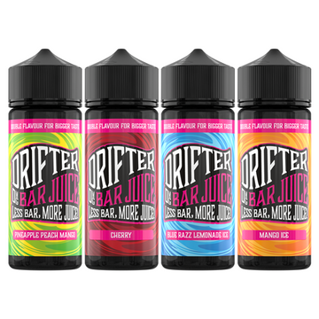 Jugo Drifter Bar 100 ml, relleno corto, 0 mg (50 VG/50 PG)