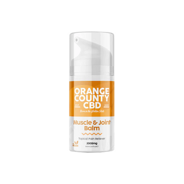 Orange County CBD 2000mg CBD Bálsamo para músculos e articulações - 100ml :: Estoque com data de validade curta ::
