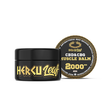 HercuLeaf 2000mg CBD & CBG Bálsamo Muscular - 25ml