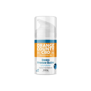 Bálsamo muscular para congelar profundamente el CBD de Orange County de 2000 mg, 100 ml