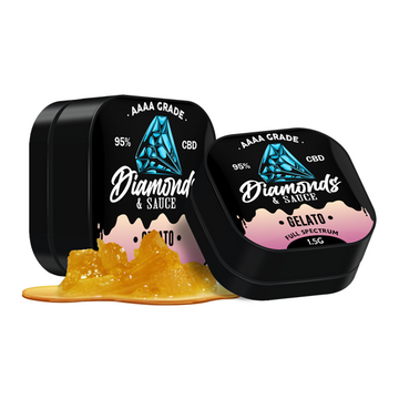Destilado CBD Diamonds & Sauce 95% Full Spectrum - 1,5g