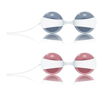 Cuentas Lelo Luna rosa y azul