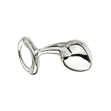 Njoy Pure Plugs Grande Plugue Anal de Aço Inoxidável