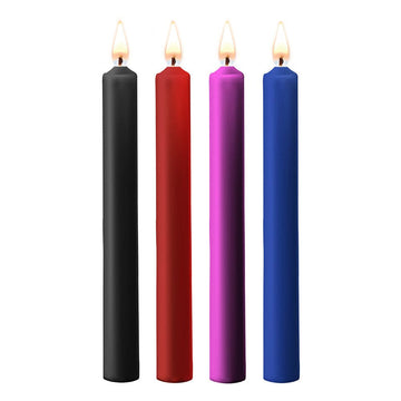 Velas de cera provocantes, pacote com 4 unidades, grande