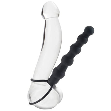 Love Rider Beaded Dual Penetrador Preto