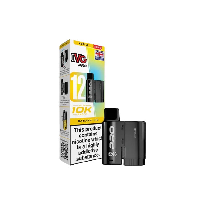 20mg I VG Pro 12 Refill Pod Pack 10000 Puffs