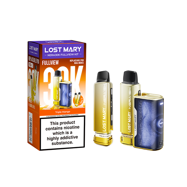 20mg LOST MARY Nera 30K Prefilled Pod Vape Kit - 30000 Puffs