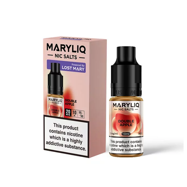 Sal de nicotina MARYLIQ de 20 mg de Lost Mary, 10 ml (50 VG/50 PG)