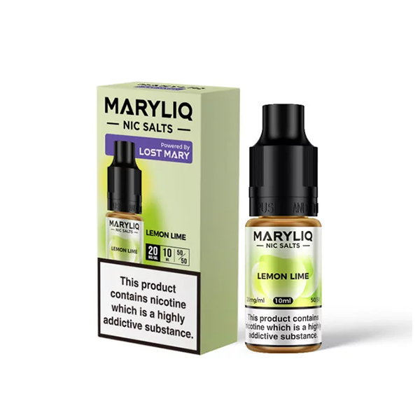 Sal de nicotina MARYLIQ de 20 mg de Lost Mary, 10 ml (50 VG/50 PG)