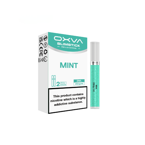 2 x 20mg Oxva Slim Stick 2ml Prefilled Cartridge (Buy 2 Pods Get 1 Kit Free)