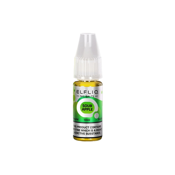 Sal de nicotina ELFLIQ de 5 mg de Elf Bar, 10 ml (50 VG/50 PG)