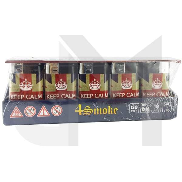 30 x 4Smoke Maxx Turbo Windproof Printed Lighter