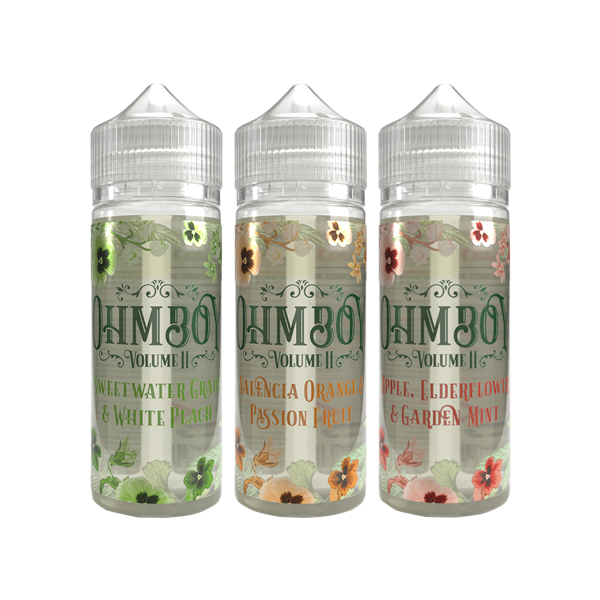 Ohm Boy Volumen II 100 ml, relleno corto, 0 mg (70 VG/30 PG)