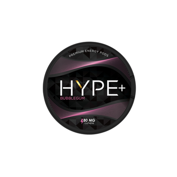 80mg Hype+ Caffeine Popuches - 20 Pouches