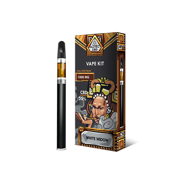 Kit de vapeo Aztec CBD de 1000 mg (1 ml)