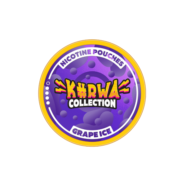 12mg Kurwa Collection Nicotine Pouches - 20 Pouches