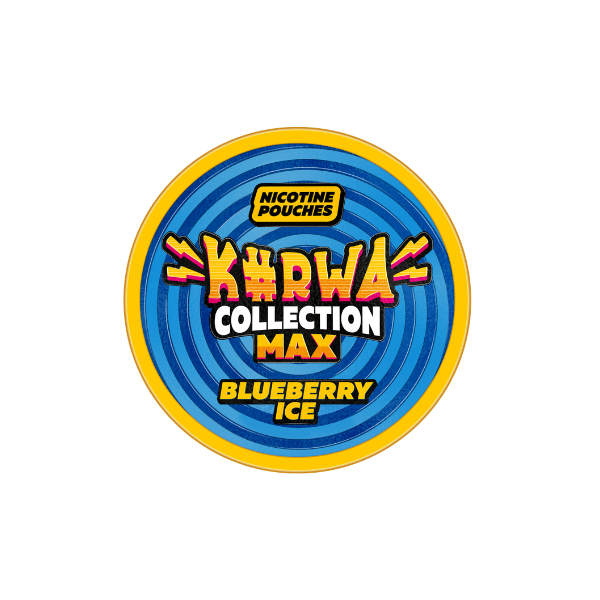 43mg Kurwa Collection Max Nicotine Pouches - 20 Pouches