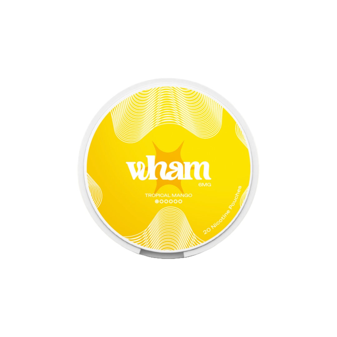 6mg Wham Regular Nicotine Pouch - 20 Pouches