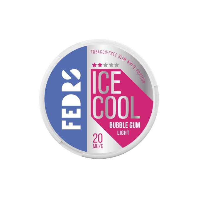20mg FEDRS Ice Cool Light Nicotine Pouches - 20 Pouches