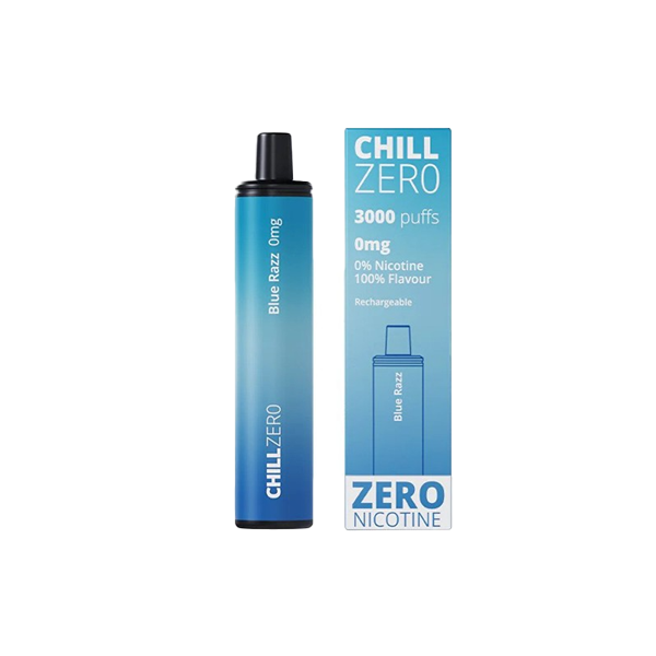 0mg Chill Zero Vape Descartável 3000 Puffs