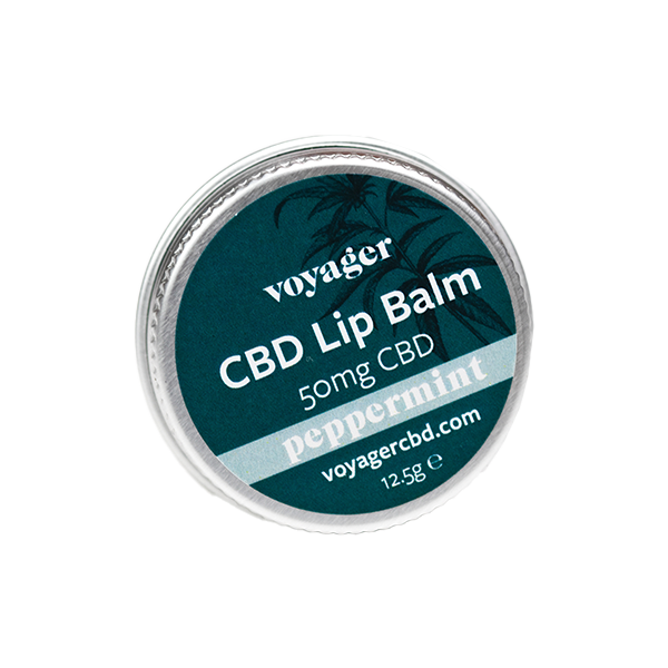 Bálsamo labial nutritivo y protector Voyager 50 mg CBD - 12,5 g