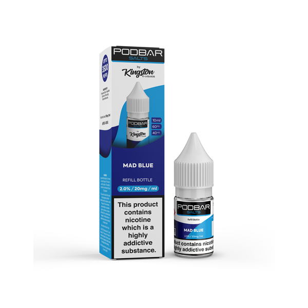 10mg Podbar Sais 10ml Recarga Nic Sais (60VG/40PG)
