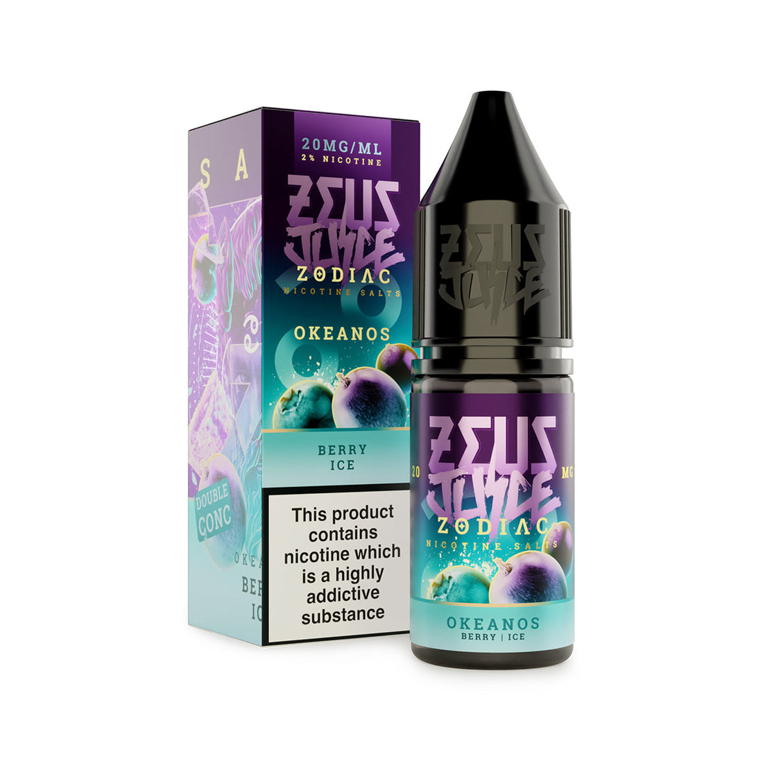 20mg Zeus Juice Zodiac 10ml Nic Salt (50VG/50PG)