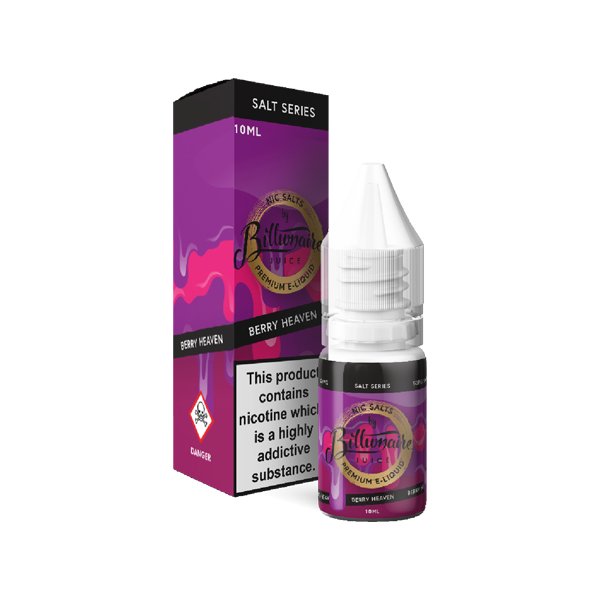 20mg Billionaire Juice Salt Series 10ml Nic Sais (50VG/50PG)