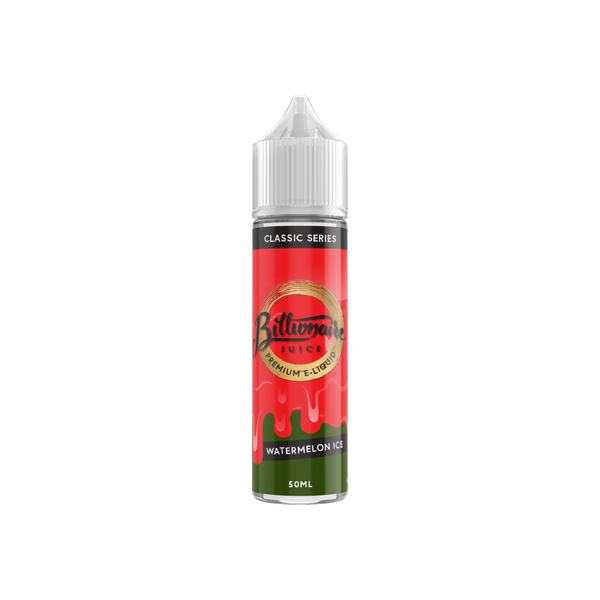 Serie clásica de Billionaire Juice, 0 ml, relleno corto, 0 mg (70 VG/30 PG)
