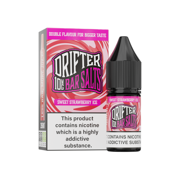 Sales de barra Drifter de 10 mg, sales de nicotina de 10 ml (50 VG/50 PG)