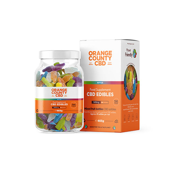 Orange County CBD 1600mg Gummies - Pacote Grande