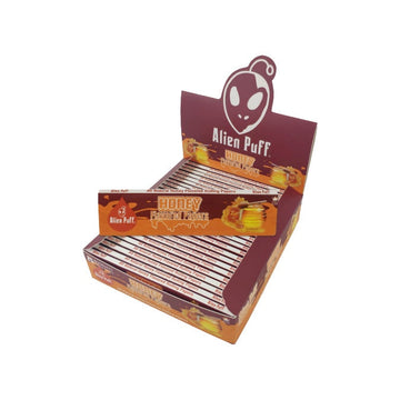 Alien Puff Honey Flavour King Size Papers - 25 Booklets (HPF2802)