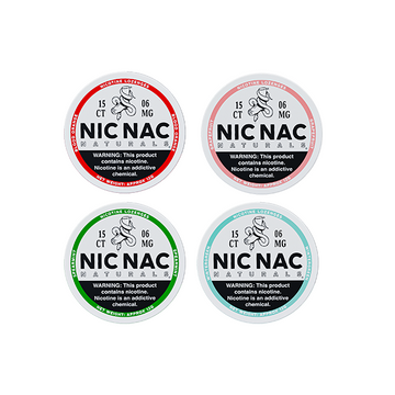 6mg Nic Nac Naturals Nicotine - 15 Lozenge Tablets (Buy 2 Get 1 Free)