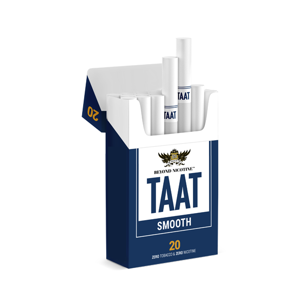 TAAT 500 mg CBD Beyond Tobacco - Barritas para fumar suaves (paquete de 20)