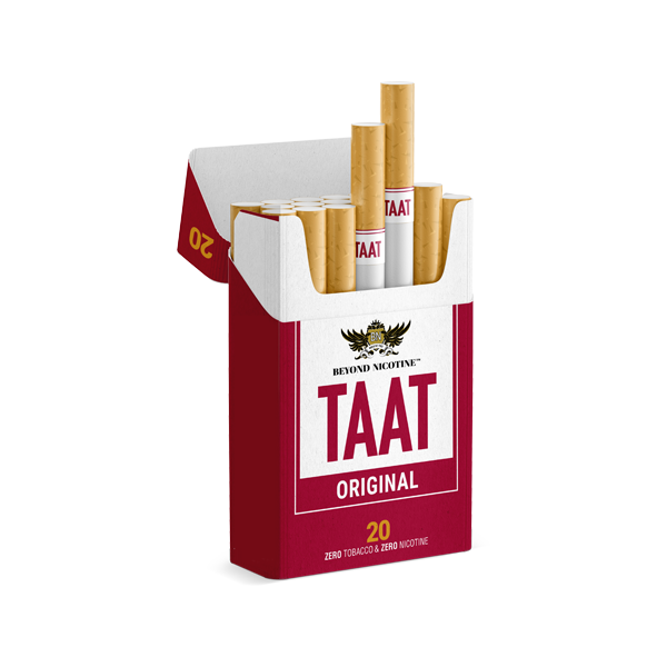 TAAT 500 mg CBD Beyond Tobacco Original - Barritas para fumar (paquete de 20)