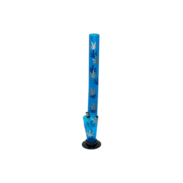 Bong acrílico com estampa de folhas coloridas de 24" - FA-B LEAF (GS0443)