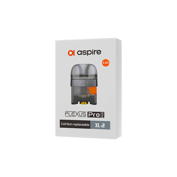 Aspire Flexus Pro Cápsulas vacías de repuesto XL 4 ml (0,6 ohmios, 1,0 ohmios) 