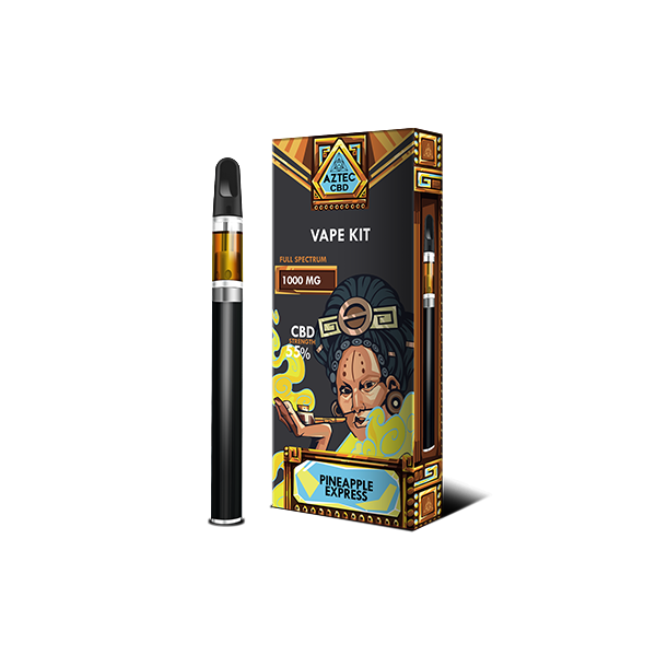 Kit de vapeo Aztec CBD de 1000 mg (1 ml)