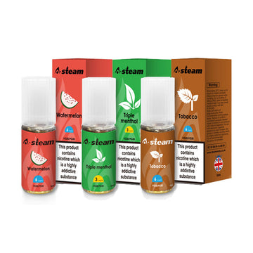 Sabores de Frutas A-Steam 18MG 10ML (50VG/50PG)