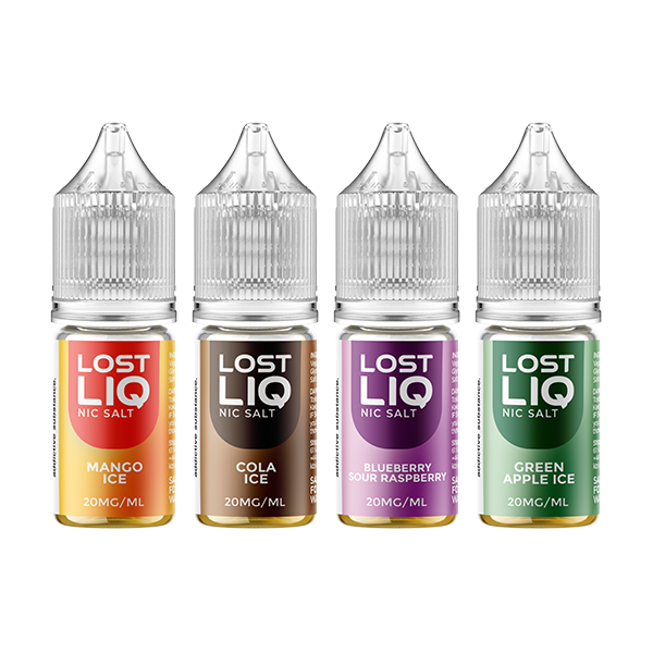 Sales de nicotina Lost Liquid 20 mg (50 VG/50 PG)