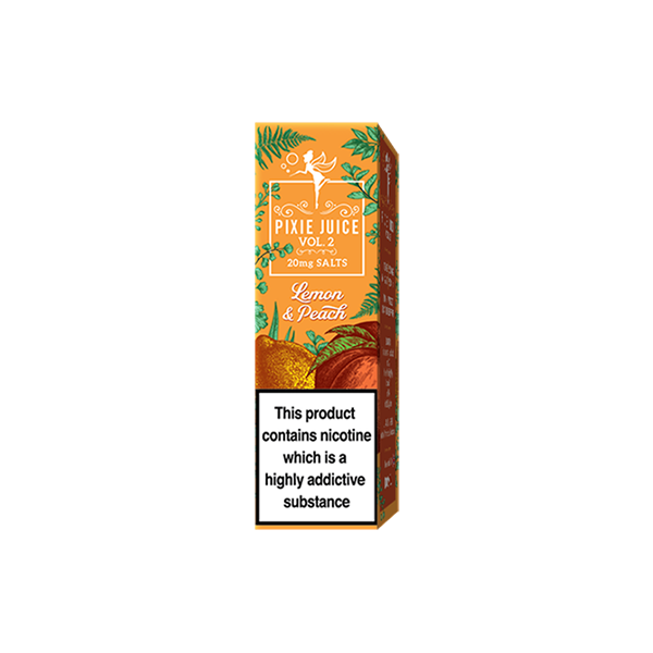 Jugo Pixie de 20 mg, volumen 2, 10 ml de sales de nicotina (50 VG/50 PG)