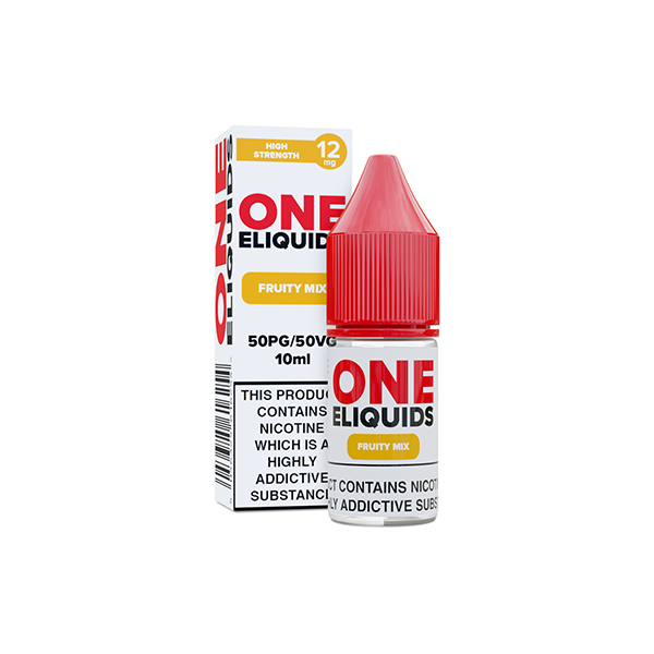 12mg One E-Liquids Sabor Nic Shot 10ml (50VG/50PG)