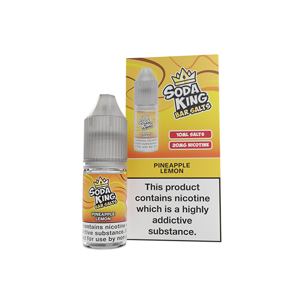 Barra de sales de nicotina Soda King de 20 mg, 10 ml (50 VG/50 PG)