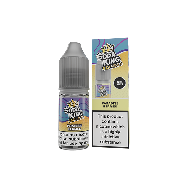 Barra de sales de nicotina Soda King de 20 mg, 10 ml (50 VG/50 PG)