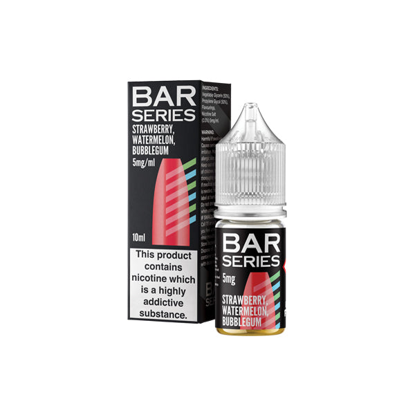 Sales de nicotina de la serie Bar de 5 mg, 10 ml (50 VG/50 PG)