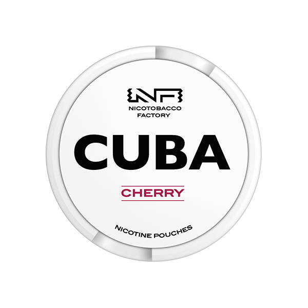 16mg CUBA White Nicotine Pouches - 25 bolsas