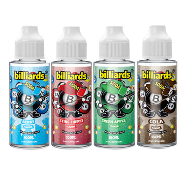 Expirado :: Billiards Soda Range 0mg 100ml Shortfill (70VG/30PG)