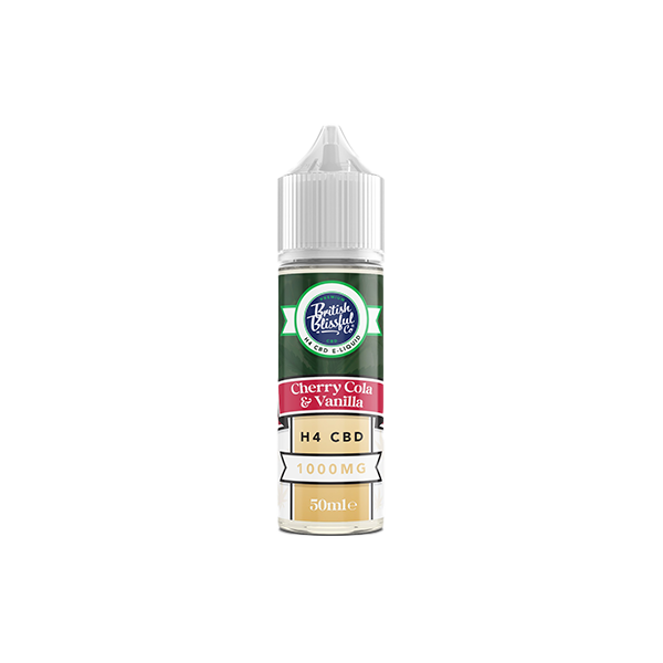 E-líquido British Blissful 1000mg H4 CBD